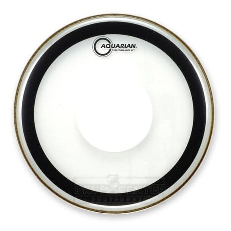 Aquarian Performance II Clear Drum Head With Power Dot