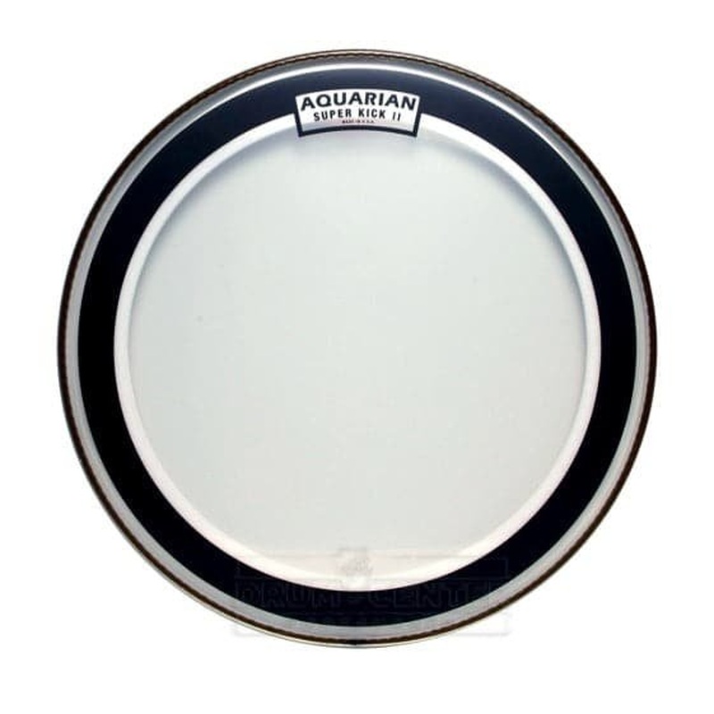 Aquarian Superkick II Clear Bass Drum Head