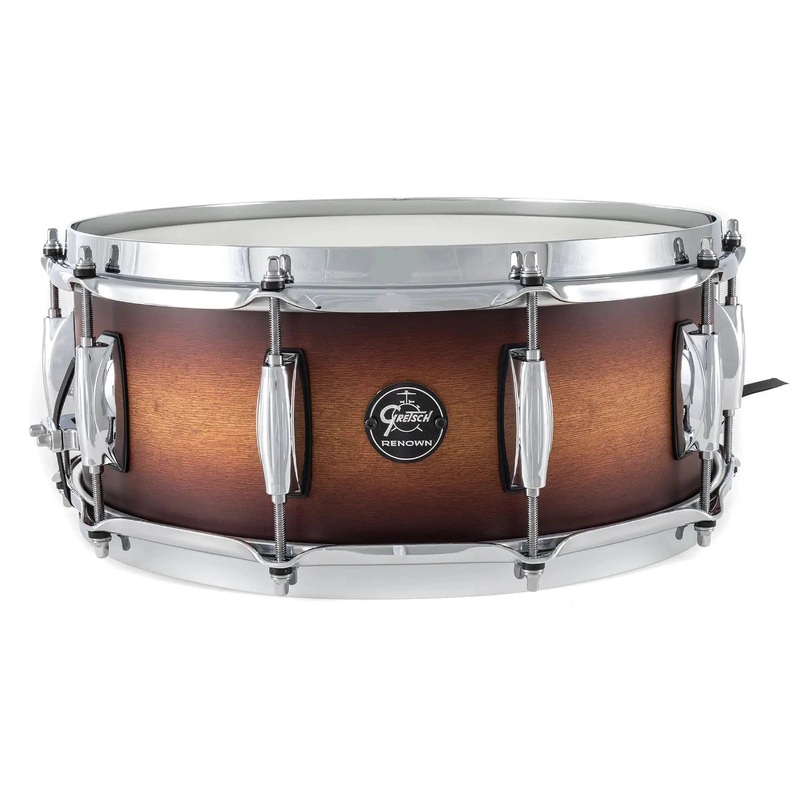 Gretsch Renown Snare Drum 14x5.5 Satin Tobacco Burst