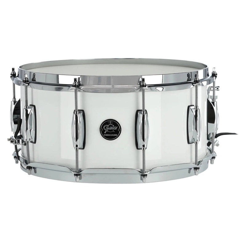 Gretsch Renown Snare Drum 14x6.5 Piano White