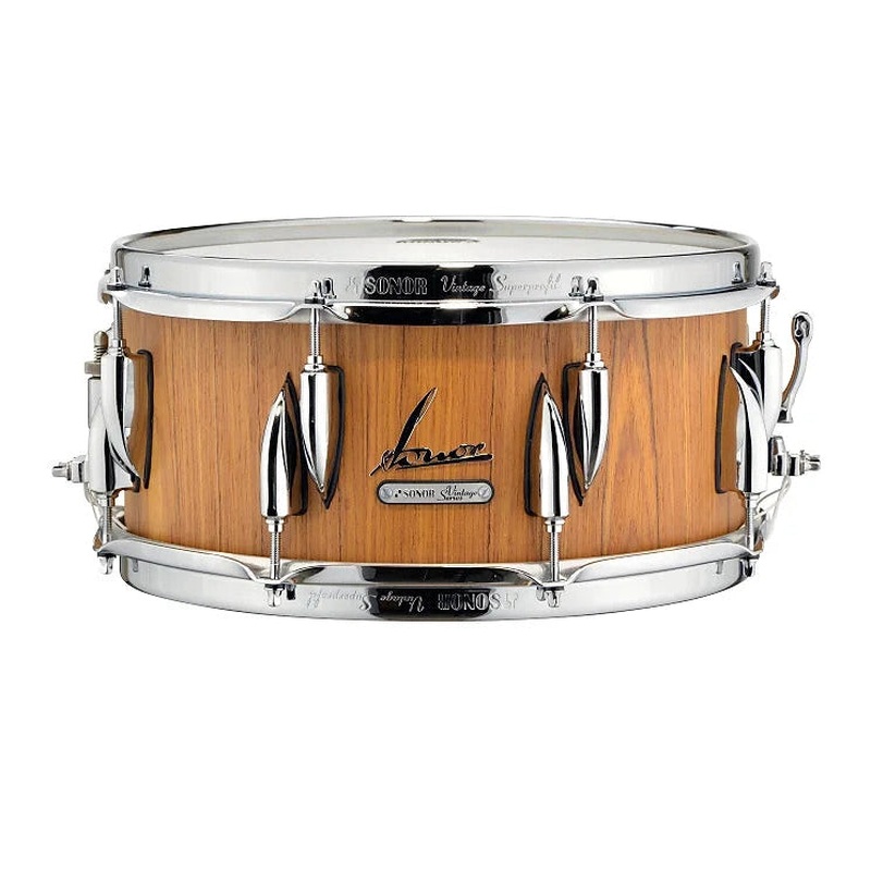 Sonor Vintage Snare Drum Teak Semi-Gloss 13x6