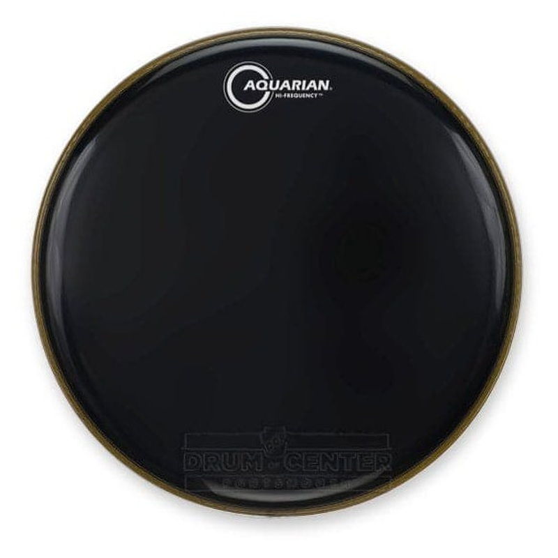 Aquarian Hi-Frequency Black Video Resonant Drum Head