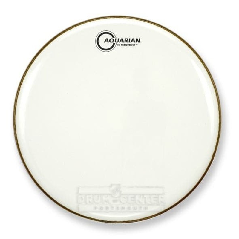 Aquarian Hi-Frequency White Video Drum Head