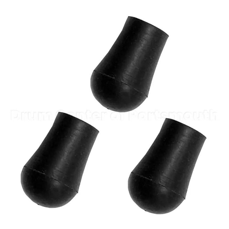 Danmar Rubber Feet for Stands/Thrones, 1/2" 3-Pack