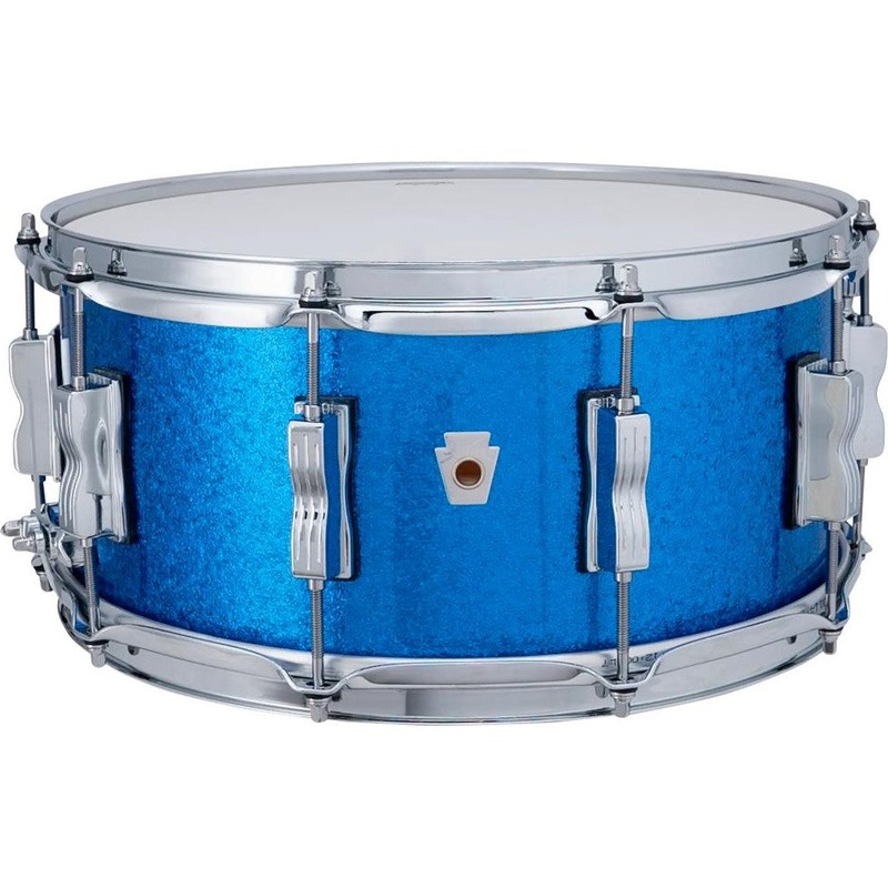 Ludwig Neusonic Snare Drum 14x6.5 Blue Sparkle