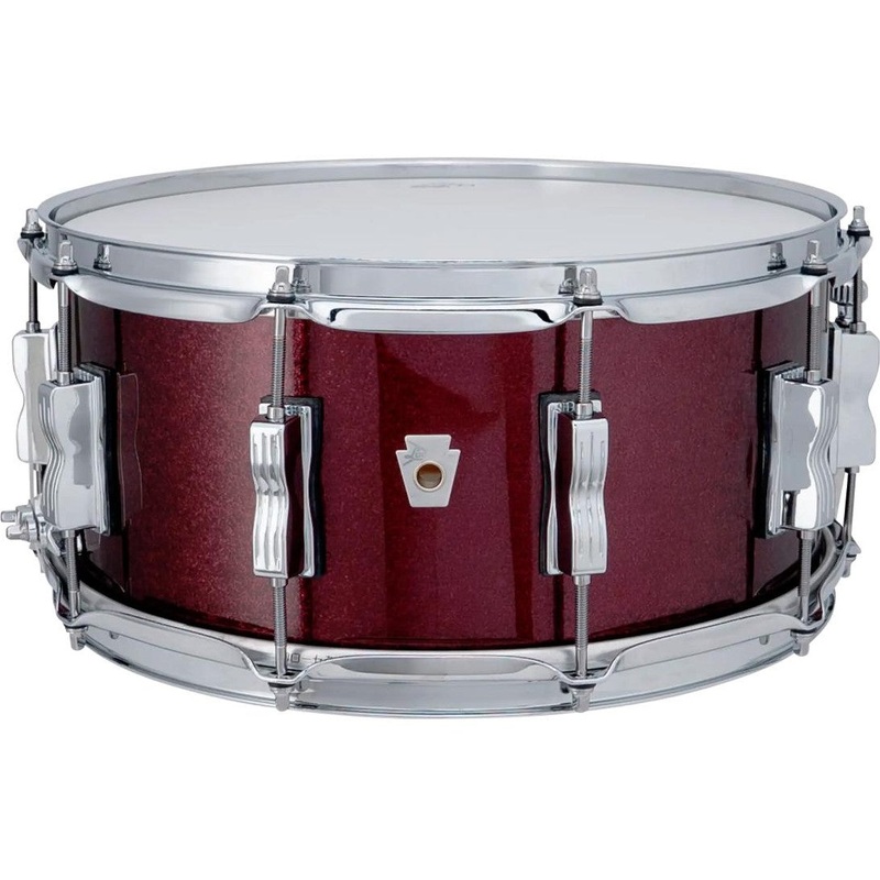Ludwig Neusonic Snare Drum 14x6.5 Merlot Sparkle