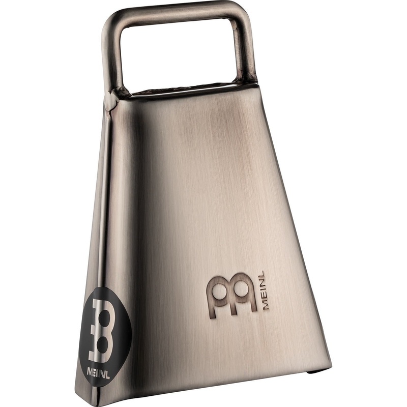 Meinl Handheld 4 1/2 Hand Brushed Steel Finish Bell