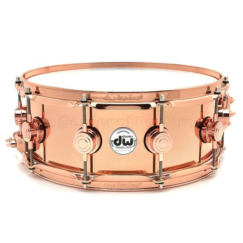 DW Collectors 3mm Copper Snare Drum 14x5.5 w/Copper Hardware
