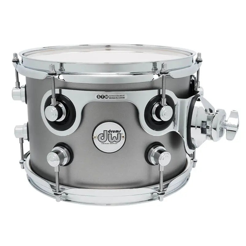 DW Design Mounted Tom 10x7 Titanium Satin