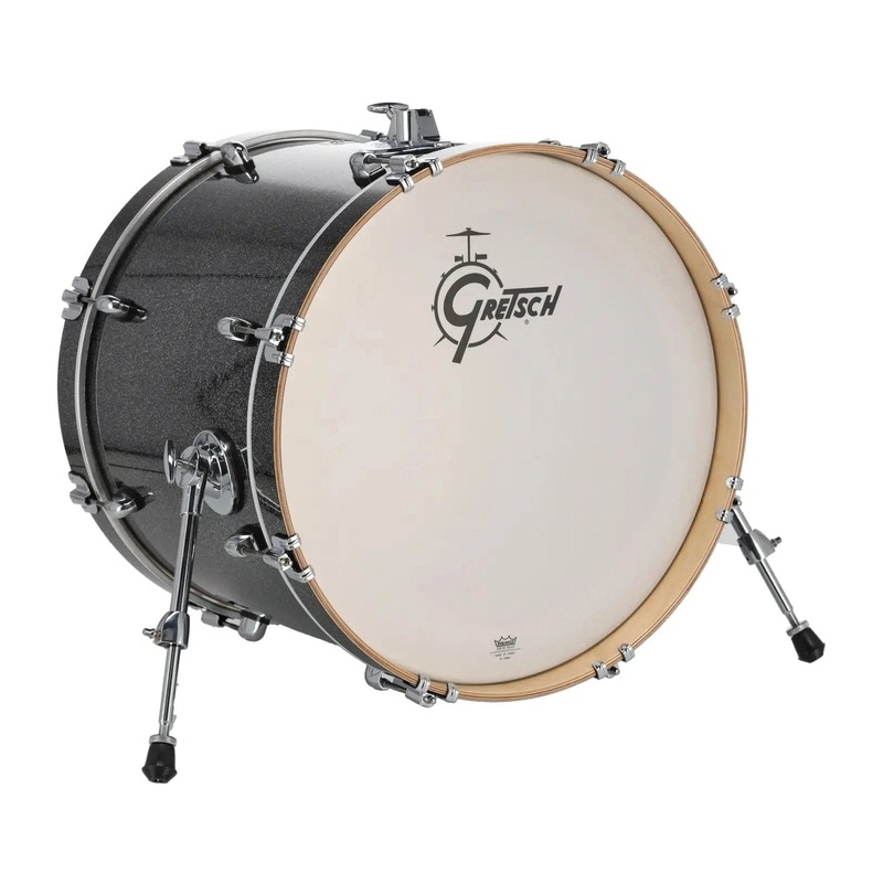 Gretsch Catalina Maple CM2 Bass Drum 20x16 Black Stardust