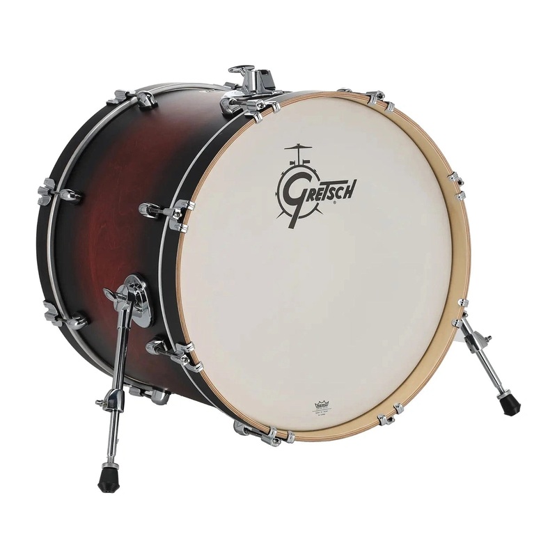 Gretsch Catalina Maple CM2 Bass Drum 20x16 Satin Deep Cherry Burst