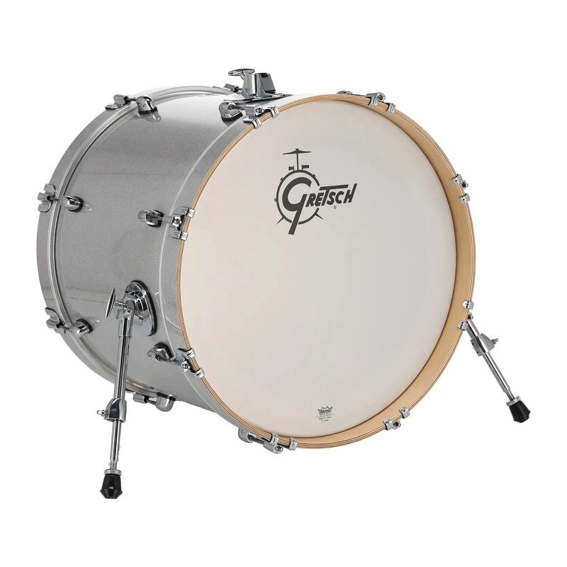 Gretsch Catalina Maple CM2 Bass Drum 20x16 Silver Sparkle