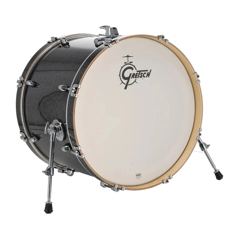 Gretsch Catalina Maple CM2 Bass Drum 22x16 Black Stardust