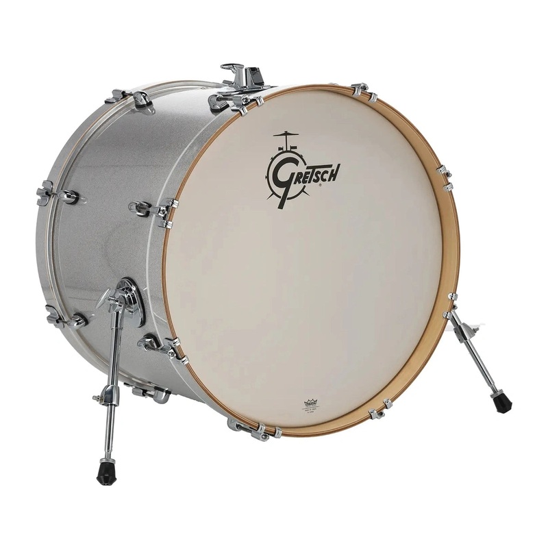 Gretsch Catalina Maple CM2 Bass Drum 22x16 Silver Sparkle