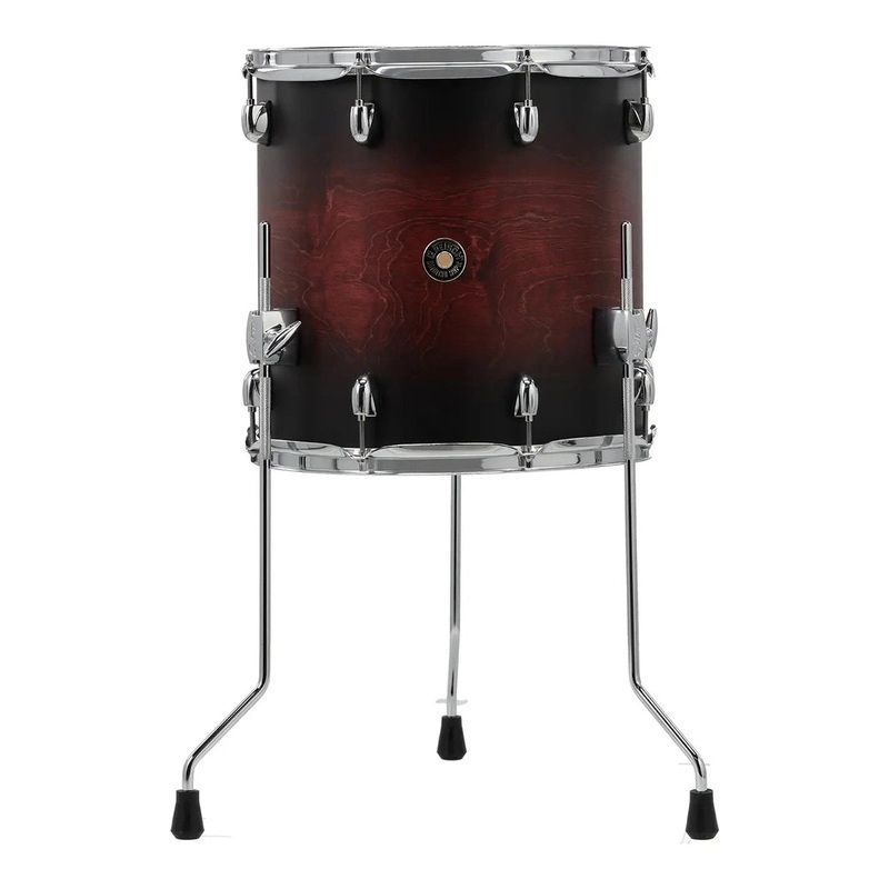 Gretsch Catalina Maple CM2 Floor Tom 14x14 Satin Deep Cherry Burst