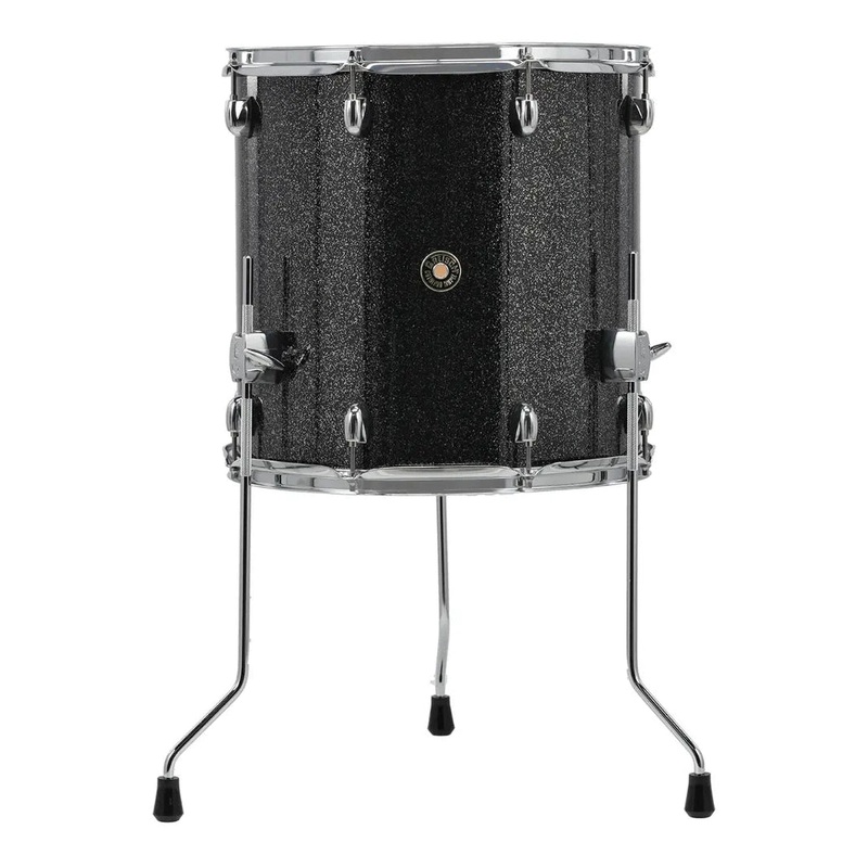 Gretsch Catalina Maple CM2 Floor Tom 16x16 Black Stardust