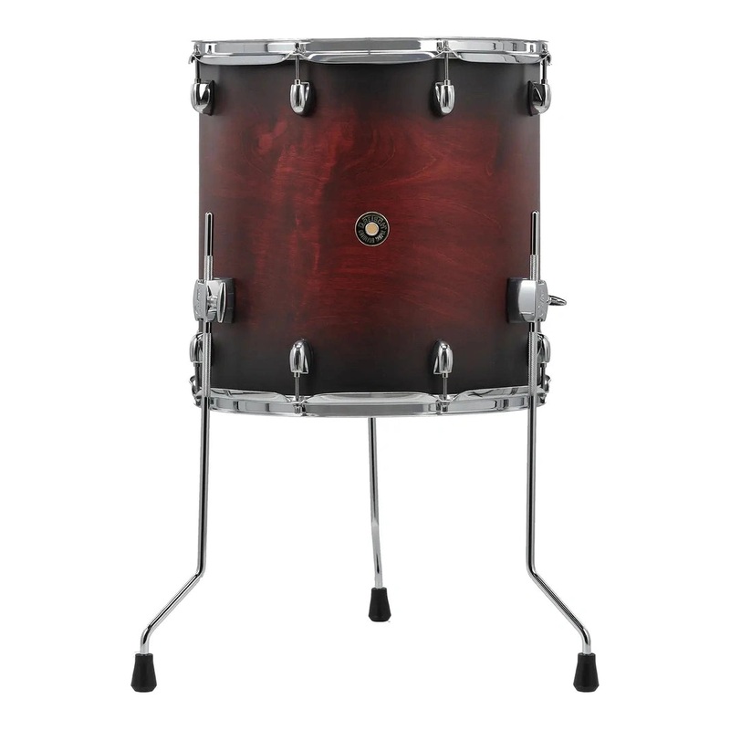 Gretsch Catalina Maple CM2 Floor Tom 18x16 Satin Deep Cherry Burst
