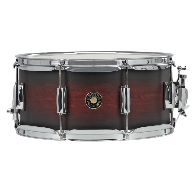 Gretsch Catalina Maple CM2 Snare Drum 14x6.5 Satin Deep Cherry Burst