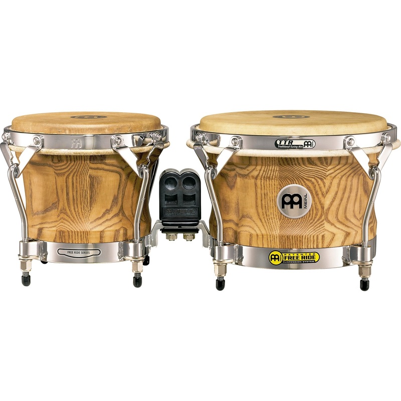 Meinl Free Ride Series Woodcraft Bongos 7 & 9
