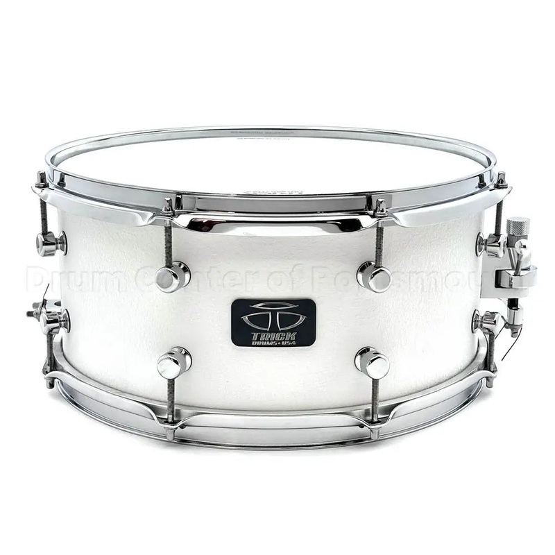 Trick VMT Aluminum Snare Drum 14x6.5 Matte White