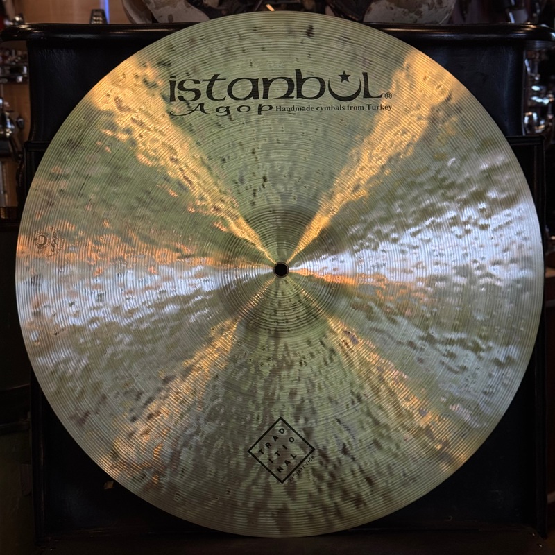 NEW Istanbul Agop 22" Traditional Jazz Medium Ride - 2452g