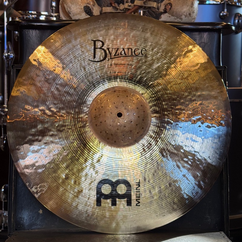 NEW Meinl 22" Byzance Brilliant Polyphonic Ride Cymbal - 2473g