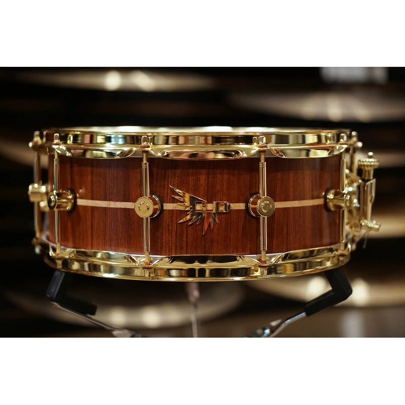 Hendrix Drums 5.5x14" Archetype Custom Bubinga Stave Shell Snare Drum