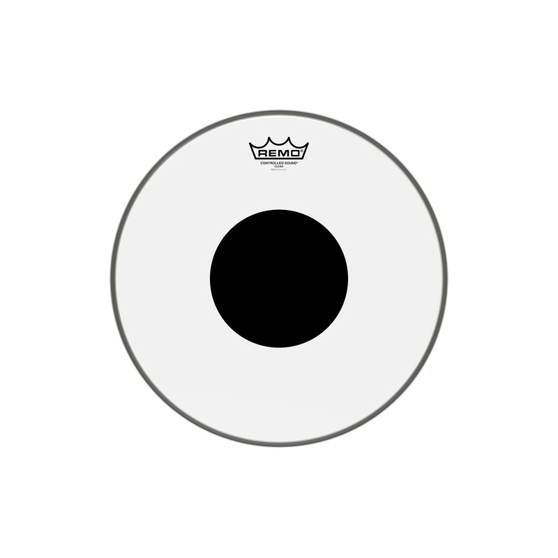 Remo Controlled Sound Clear Black Dot Drum Head