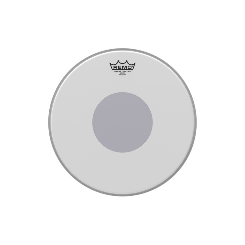 Remo Controlled Sound Coated Black Dot Drum Head