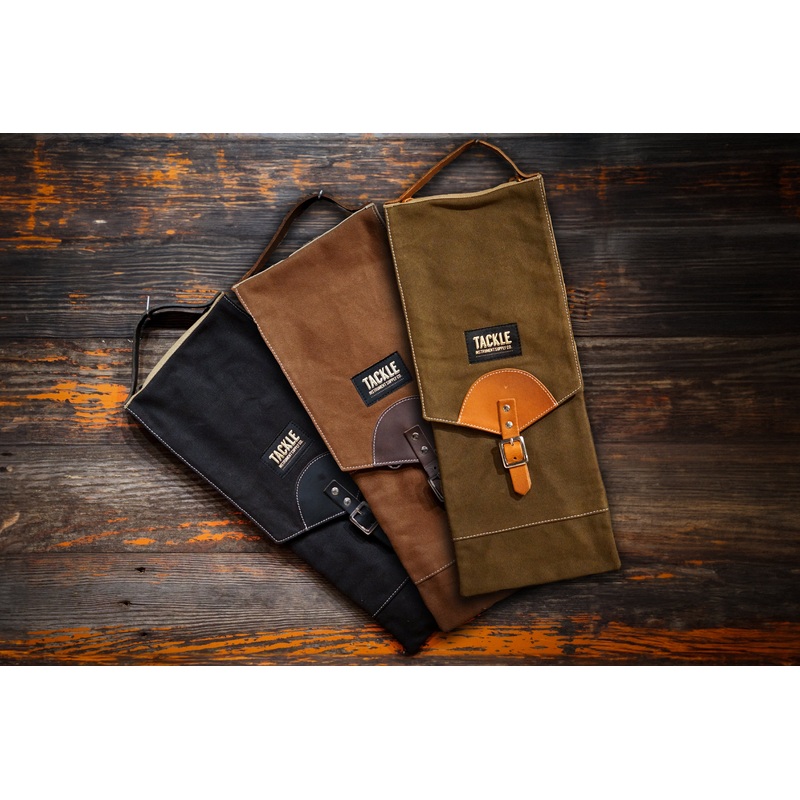 Tackle Waxed Canvas Compact Drum Stick Bag