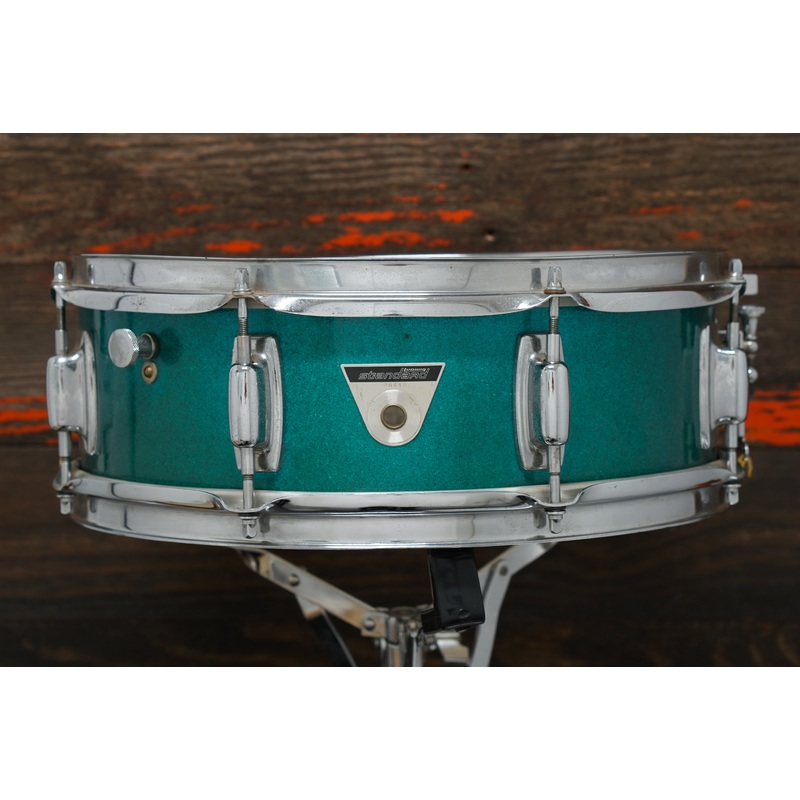 Ludwig 5x14" Standard Snare Drum - 1970s Sparkling Blue