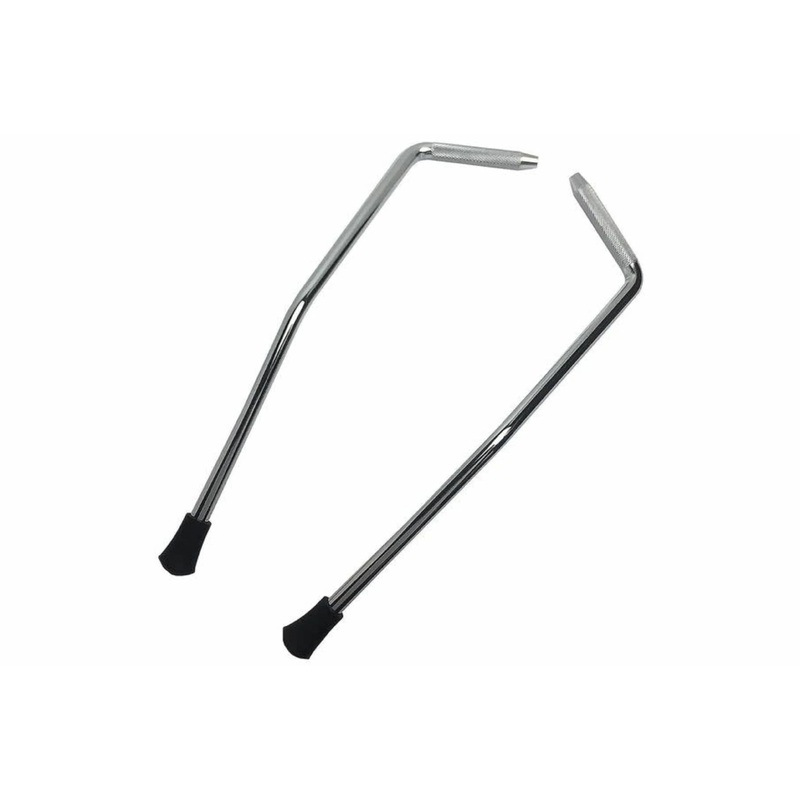 Ludwig "Gull-Wing Style" 9.5mm Spurs for 18/20" Bass Drums (PC40062)