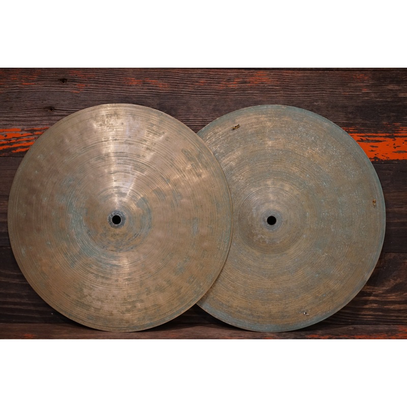 Mongiello 13" Patina Hi-Hat Cymbals - 646/686g