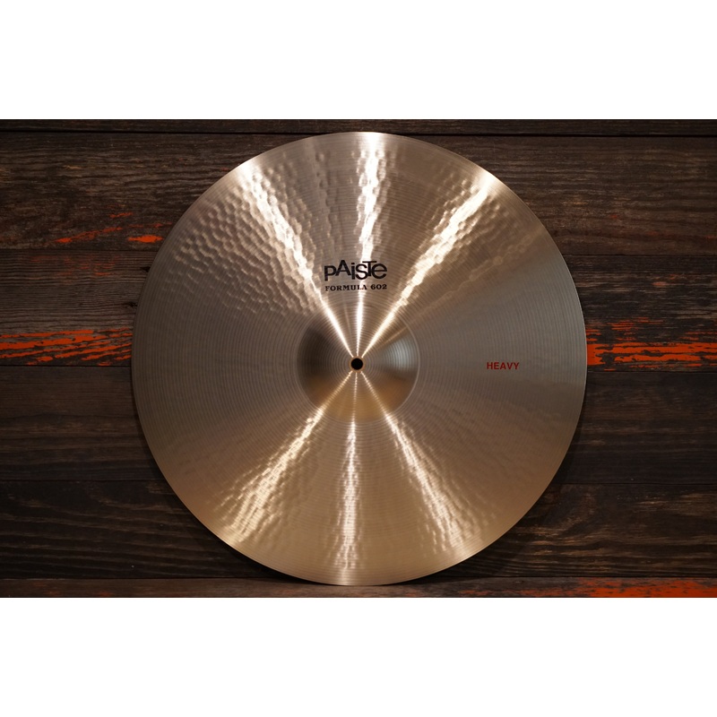 Paiste 20" Formula 602 Classic Heavy Ride Cymbal - 2616g