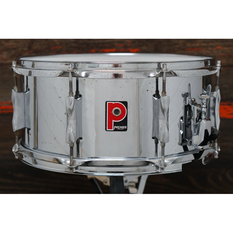 Premier 6.5x14" APK Steel Snare Drum - 1980s