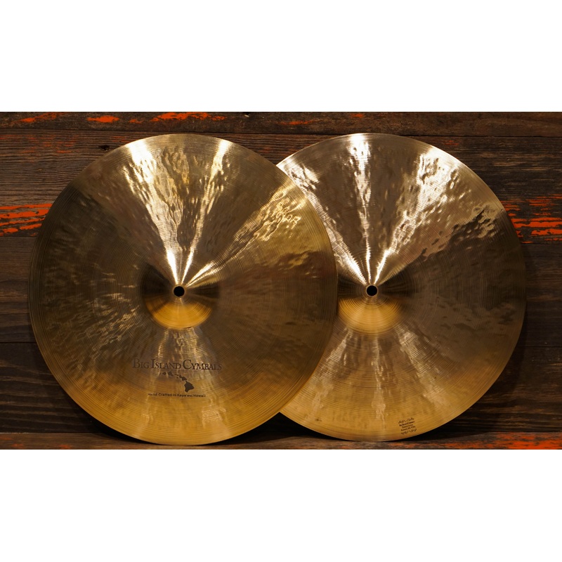 Big Island 15" Even Stevens Hi-Hat Cymbals - 1140/1155g