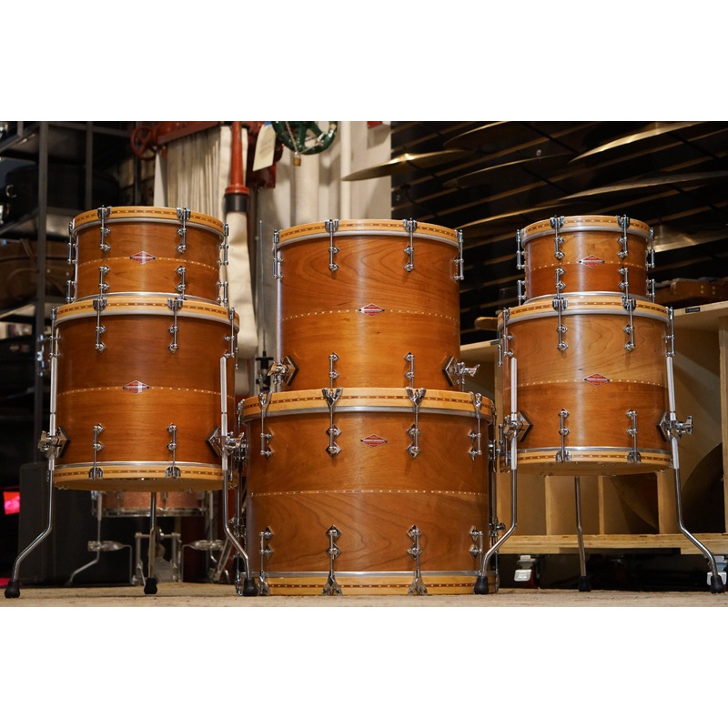 Craviotto 11/13/15/16/17/22" Private Reserve Cherry/Mahogany Drum Set