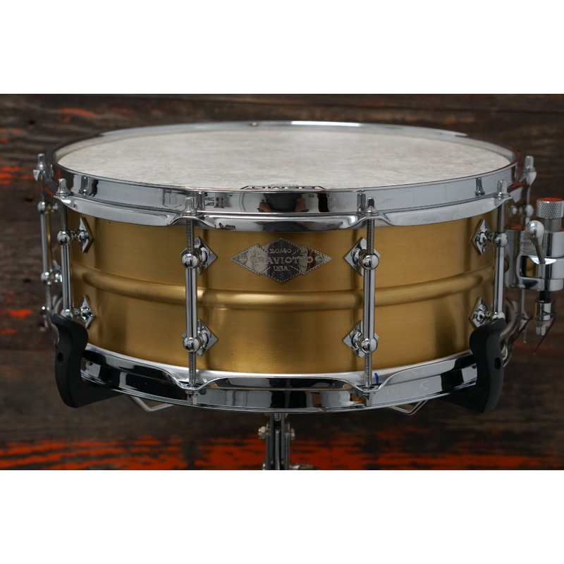 Craviotto 5.5x14" AK Masters Metal Brass Snare Drum - #20/40