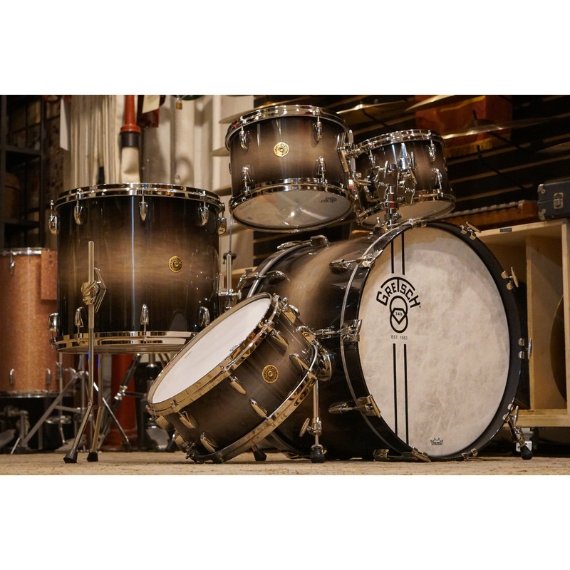 Gretsch 10/12/16/22/6.5x14" Limited Edition 140th Anniversary Drum Set - Ebony Stardust