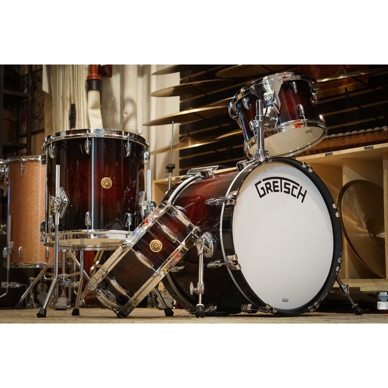 Gretsch 12/14/20/5.5x14" Broadkaster Drum Set - Chestnut Duco