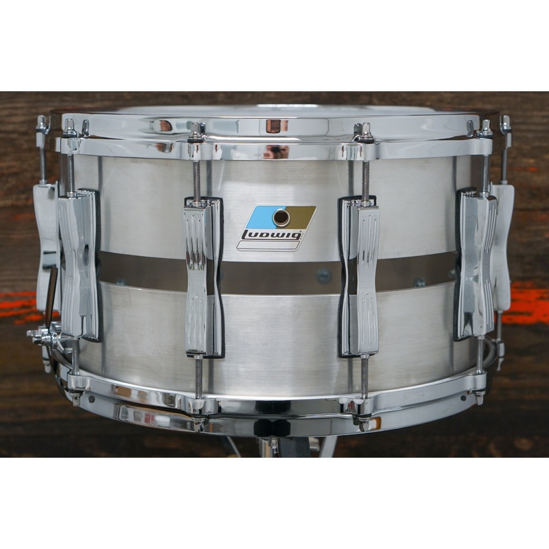 Ludwig 8x14" Coliseum Vented Aluminum Snare Drum