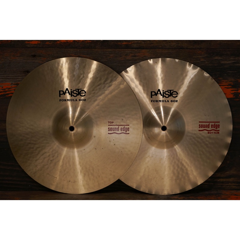 Paiste 14" Formula 602 Sound Edge Hi-Hat Cymbals - 832/1004g