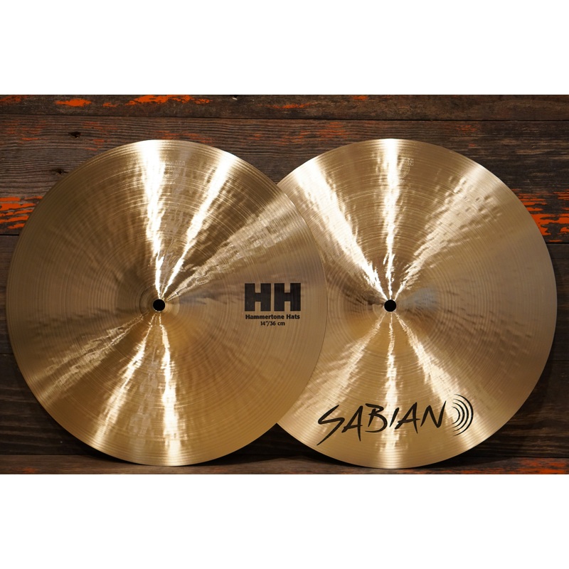Sabian 14" HH Jeff Hamilton Signature Hammertone Hi-Hat Cymbals - 801/1180g