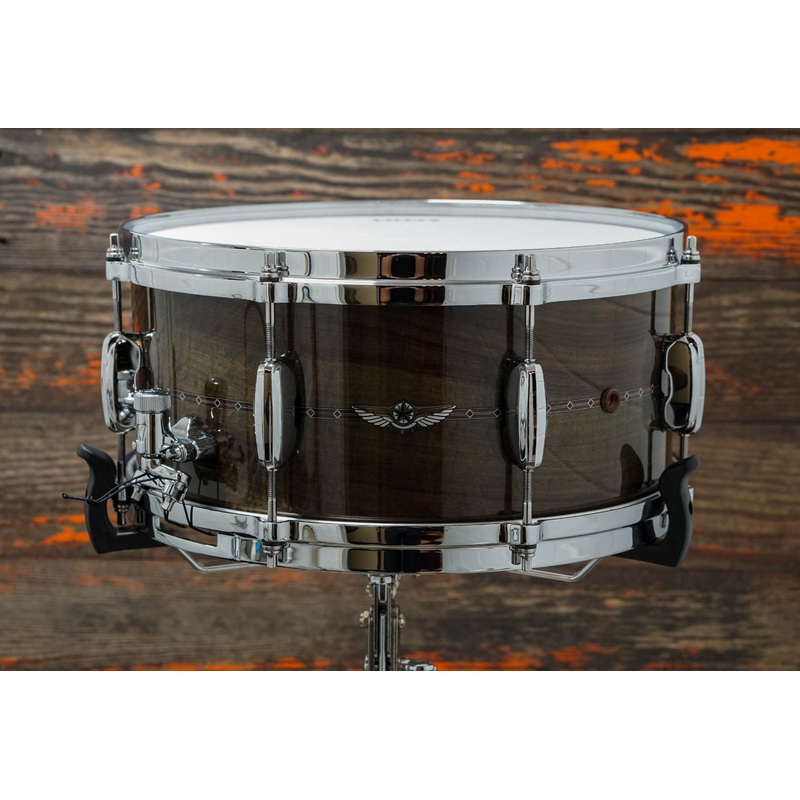 Tama 6.5x14" Star Bubinga Snare Drum - Pewter Blue Australian Acacia