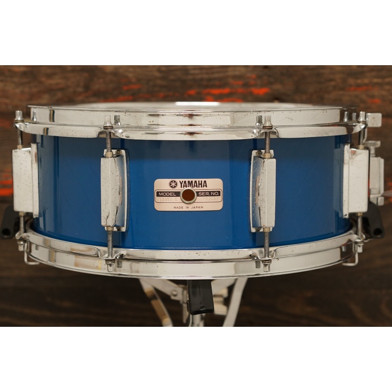Yamaha 5.5x14" Tour Custom Snare Drum - 1980s Fine Blue