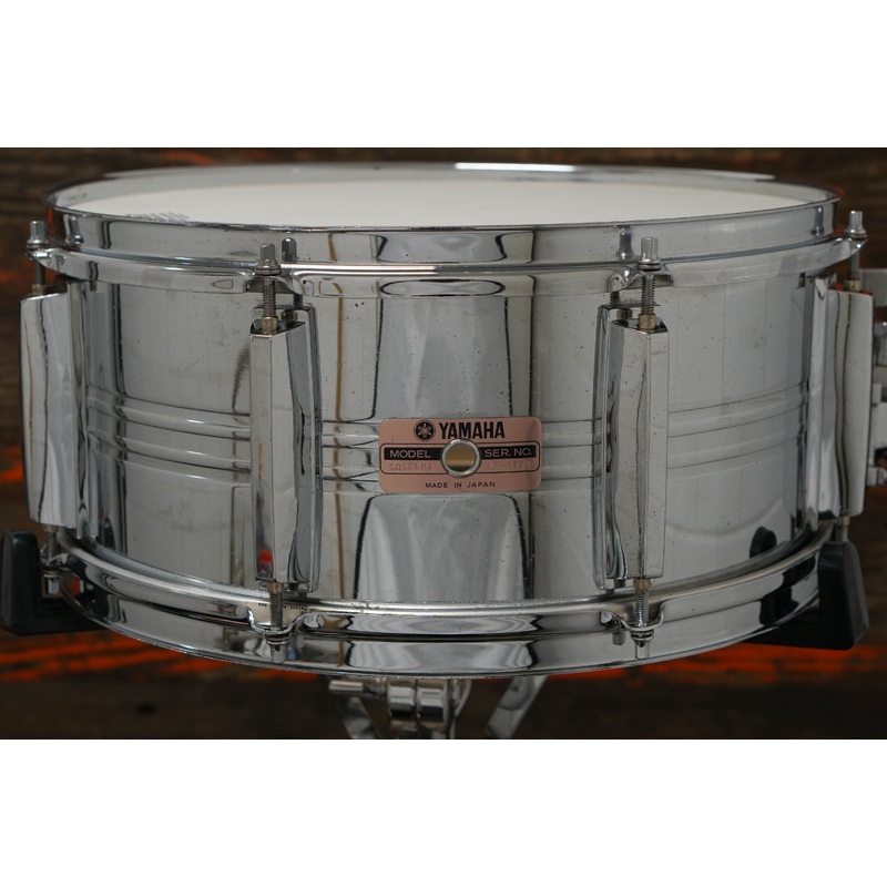Yamaha 6.5x14 1980s Steel 8-Lug Snare Drum