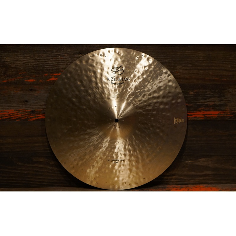 Zildjian 20" K. Constantinople Medium Thin Low Ride Cymbal - 1890g