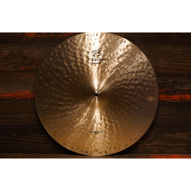 Zildjian 22" K. Constantinople Medium Thin Low Ride Cymbal - 2497g