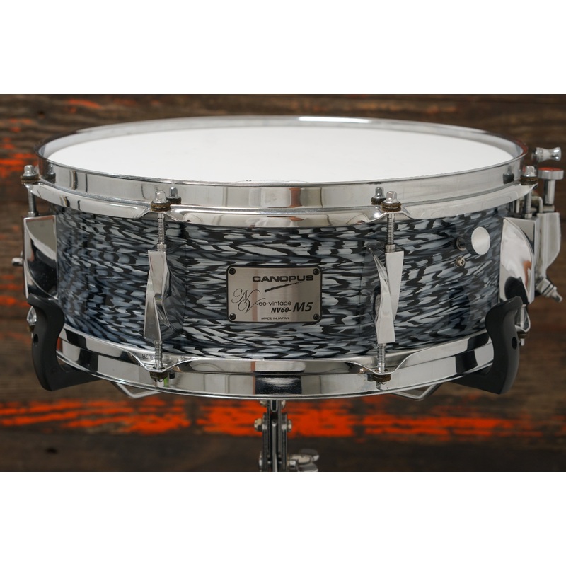 Canopus 5x14" NV60-M5 Snare Drum - Black Onyx