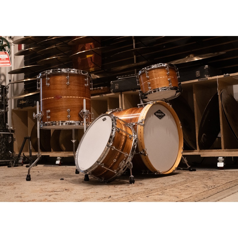 Craviotto 12/14/18/6.5x14" Private Reserve Blackwood Drum Set - 2022
